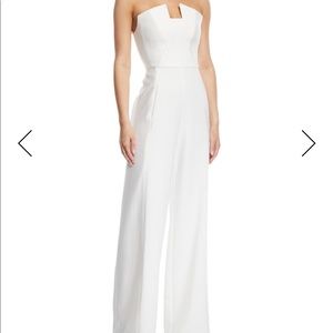 Black Halo Lena Strapless Jumpsuit *Never Worn*